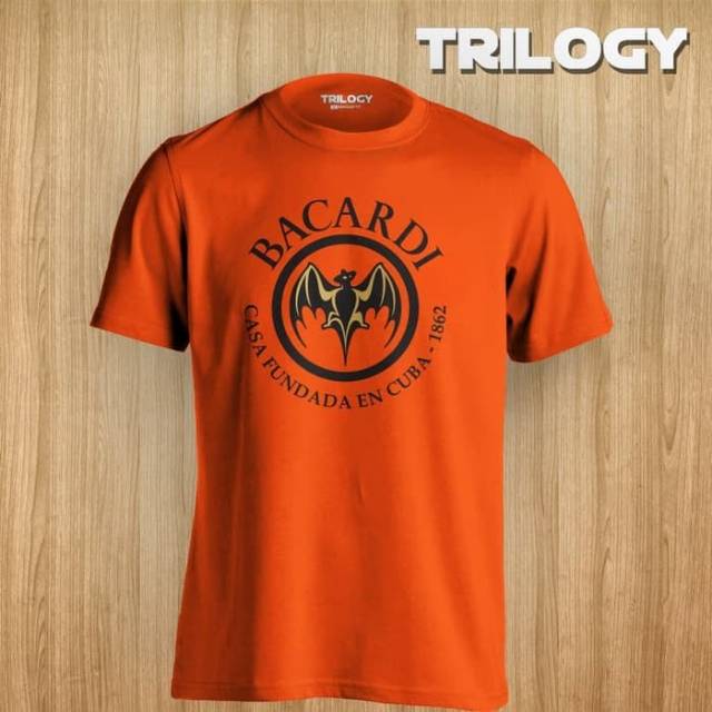 Tshirt baju kaos BACARDI