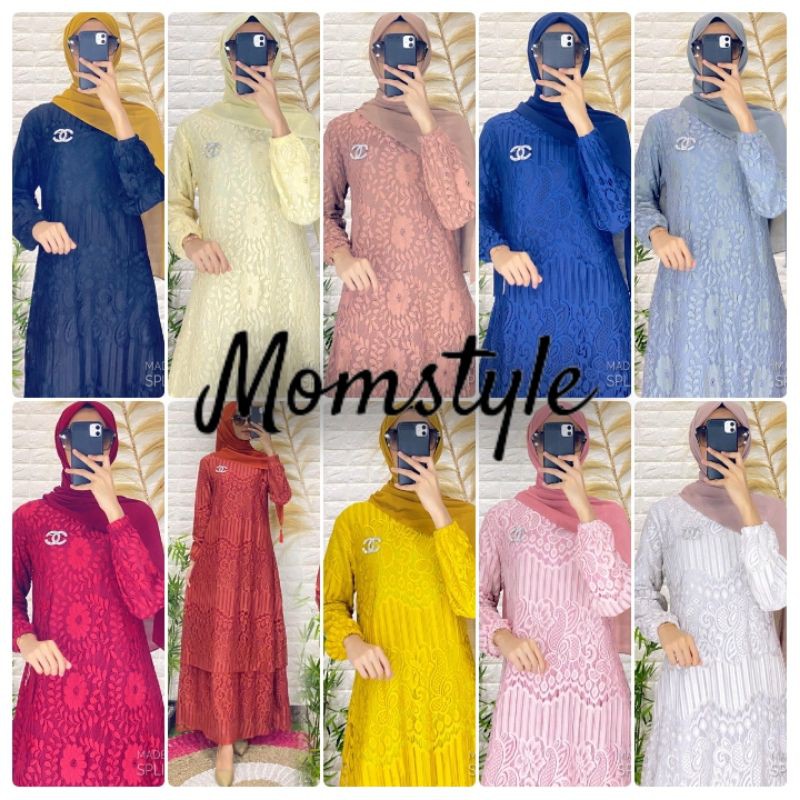 Gamis Malaysia Borkat Korea Premium