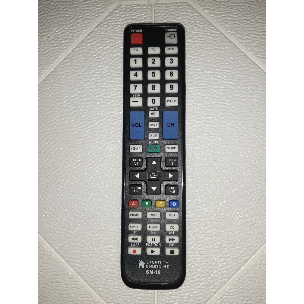 REMOTE MULTI TV TABUNG LCD / LED SAMSUNG SM-19 TANPA DUS