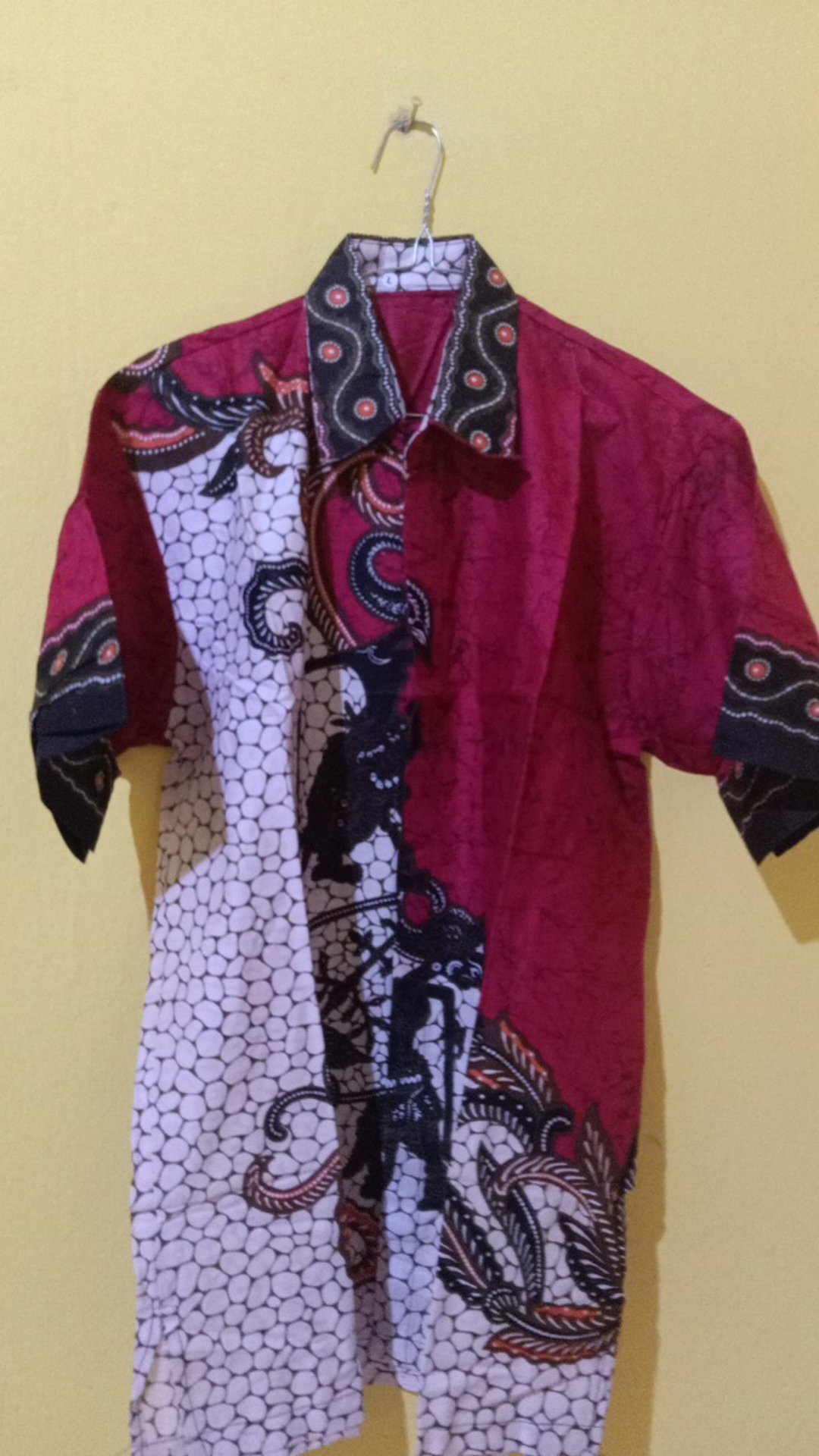 Pandawa Kemeja Batik Pria M.l.xl.xxl Lengan Pendek