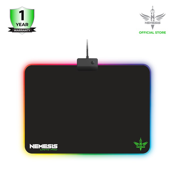 NYK Nemesis Mousepad Gaming RGB Unite Pro Mouse Pad NYK RGB