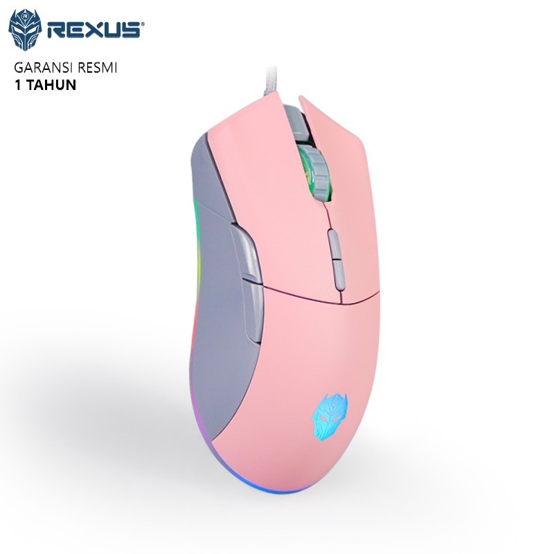 Rexus Xierra X15 Pink Gaming Mouse