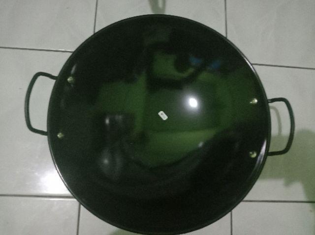 Wajan/ Kuali Enamel Anti Lengket Anti Gores