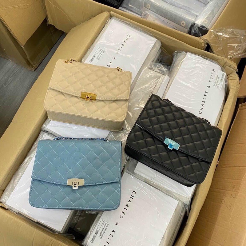 Quilted Crossbody Bag