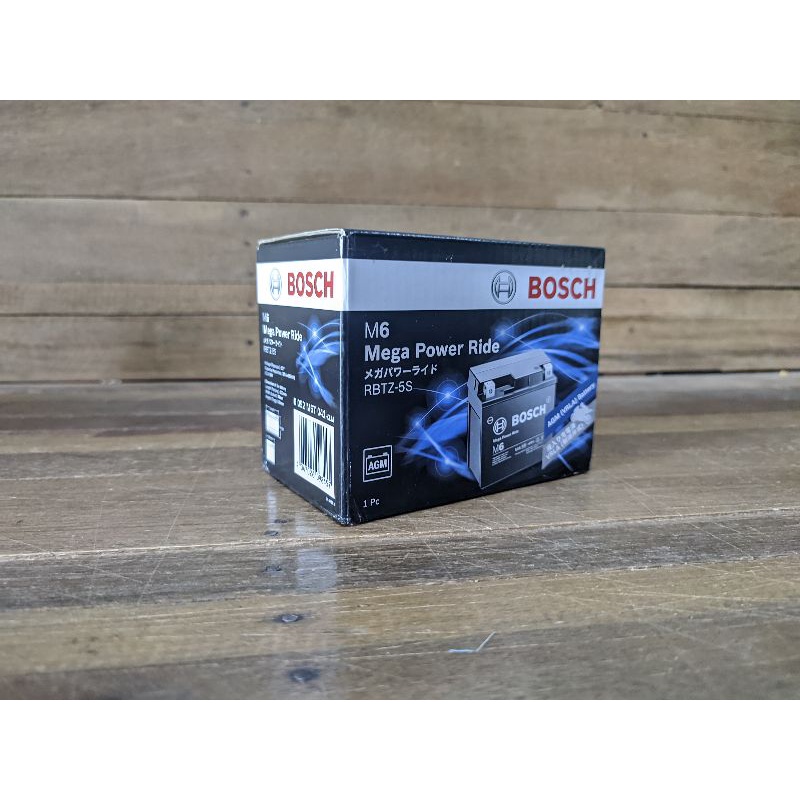 Jual Aki Kering Motor Bosch Rbtz S Ah Shopee Indonesia