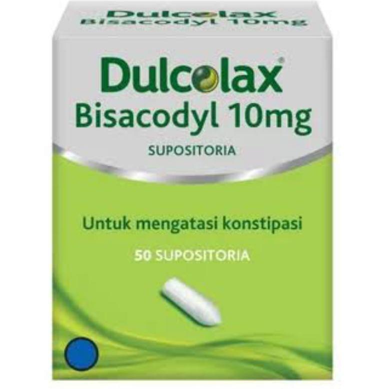 ツ Dulcolax suppositoria 10 mg / 1 supp -- Dulcolac Dulkolak Bisacodyl Microlax Dewasa ㅦ