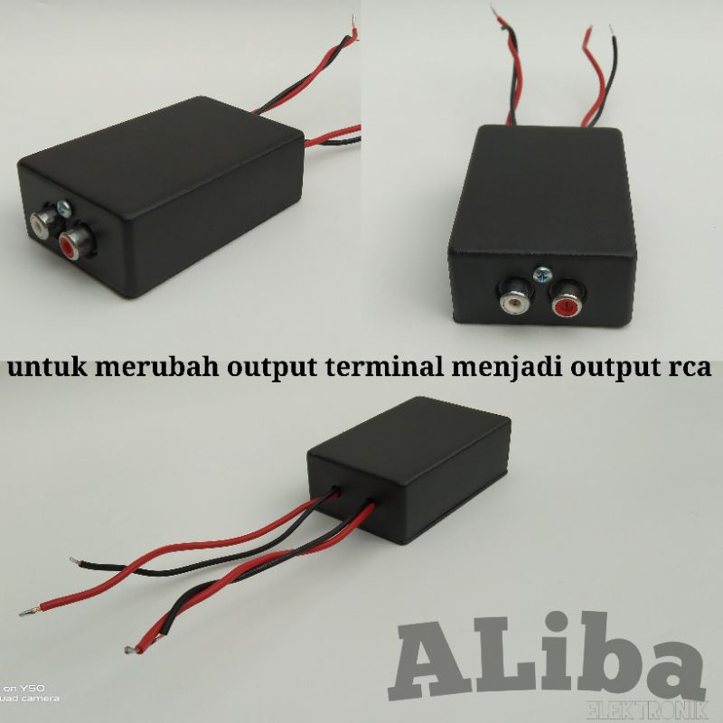 CONVERTER OUTPUT TERMINAL TO RCA OUTPUT