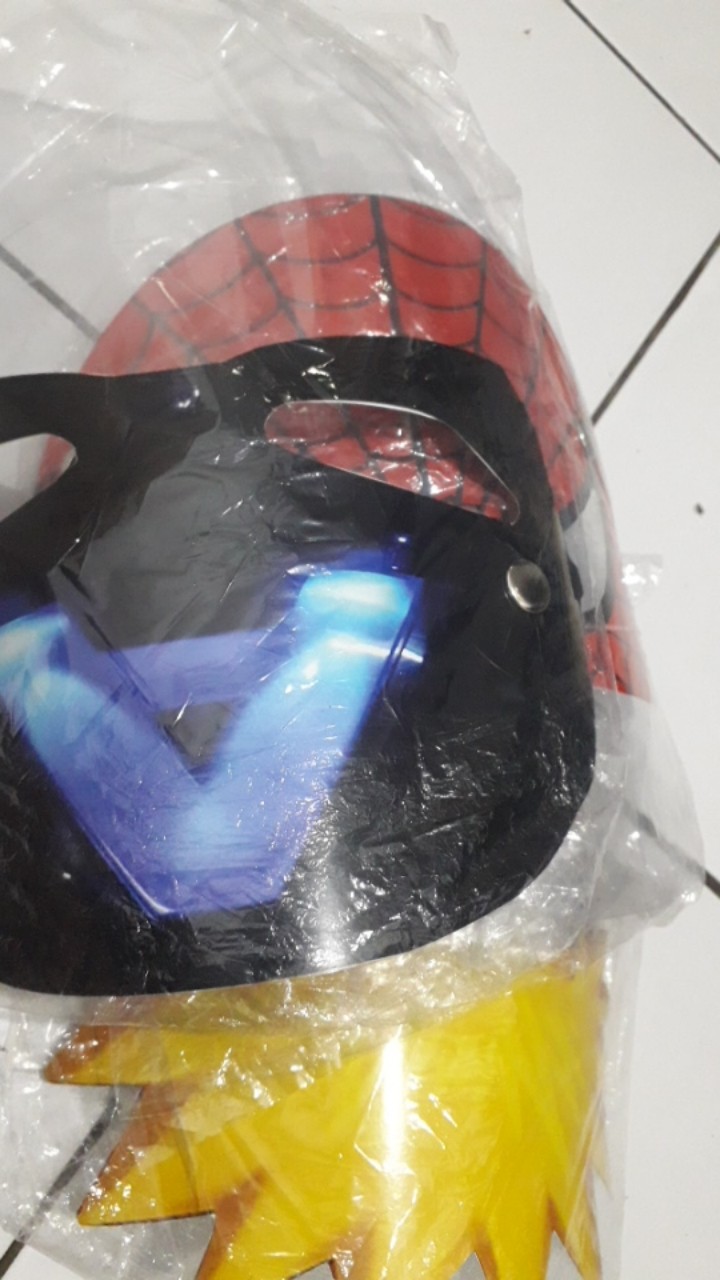 Face Shield Anak Topeng Bisa Buka Tutup Cowok