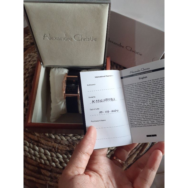 alexandre christie preloved like new /pl/second