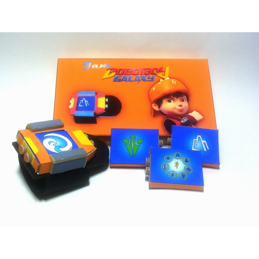 Jam Tangan Boboiboy Galaxy Box + Kuase Fution