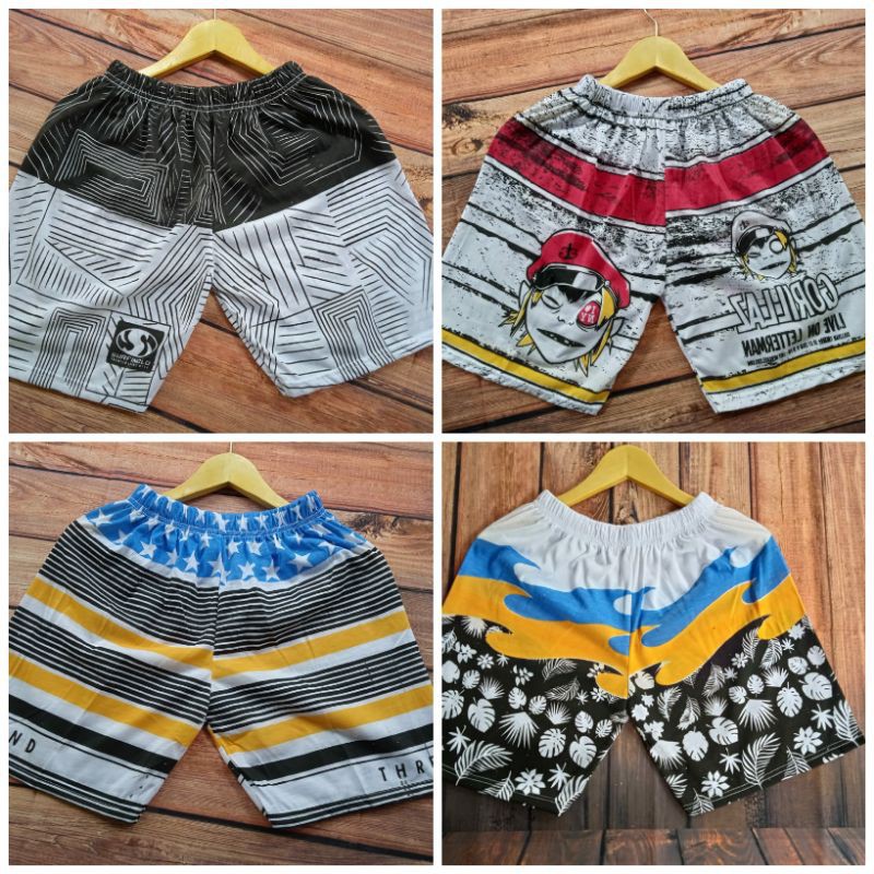 COD BEST SELLER - BOXER PRIA I BOXER WANITA I CELANA PENDEK I CELANA BOXER GROSIR BOXER KOLOR PANTAI