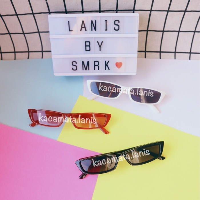 kacamata small rectangle agnes mo / kacamata mini terbaru