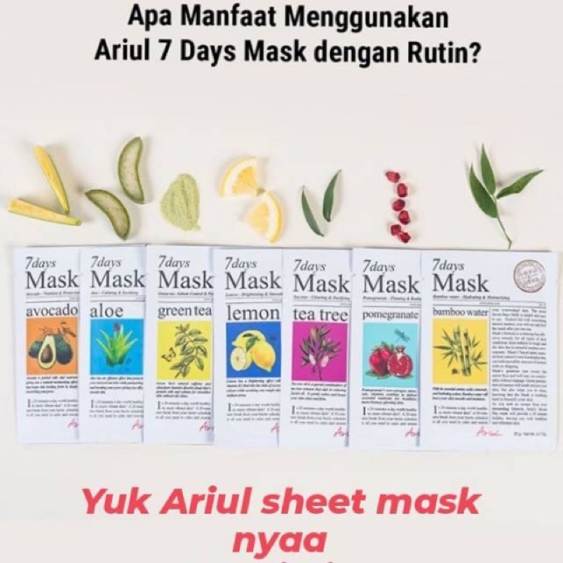 Masker 7days Mask Ariul