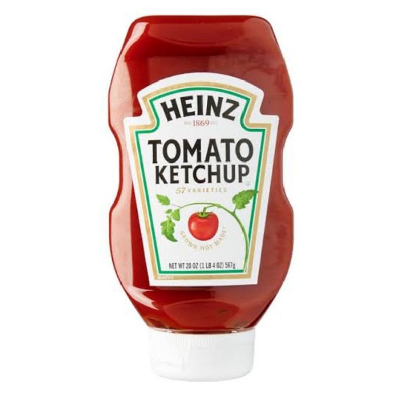 

Heinz Tomato Ketchup 567gram Saus Tomat import