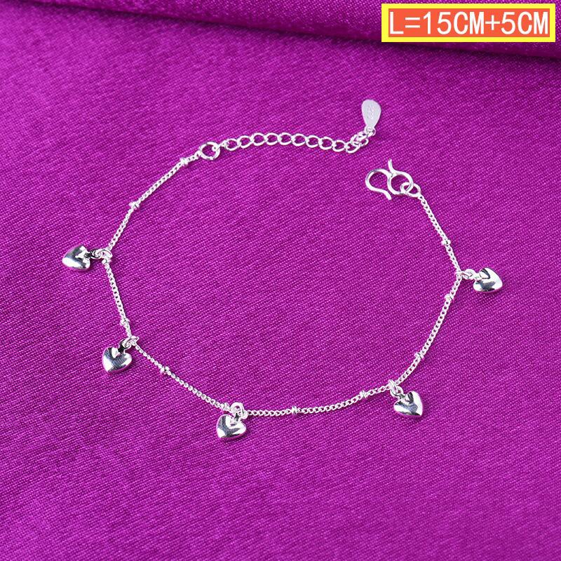 50 gaya 925 gelang perak asli, aksesoris perhiasan fashion Jepang dan Korea-33