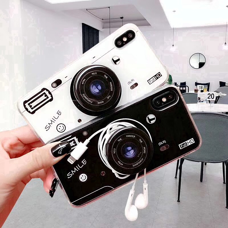 Vintage Camera Cover Samsung Galaxy S10 S10E Plus M10 M20 A10 A20 A40