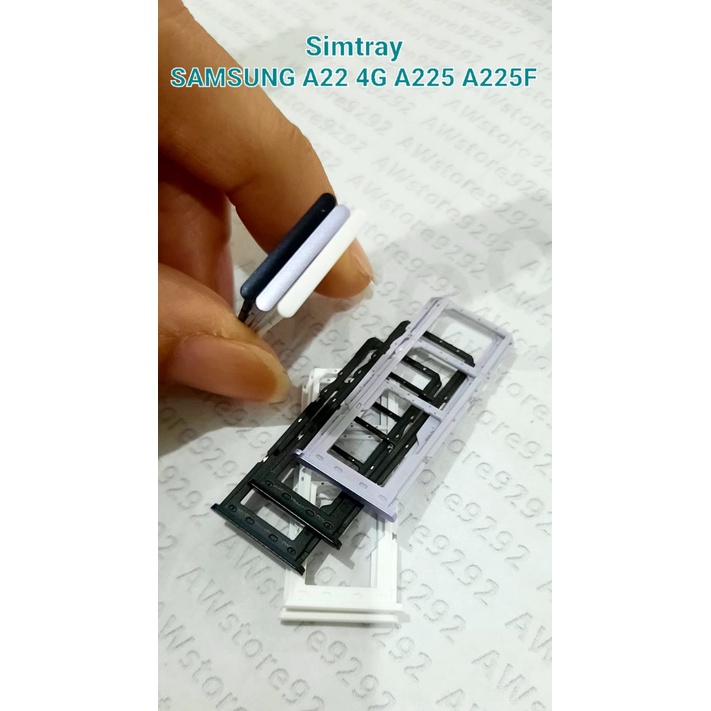 Slot Tempat Dudukan Kartu Simcard Sim card Lock Simtray Sim Tray SAMSUNG A22 4G A225 A225F