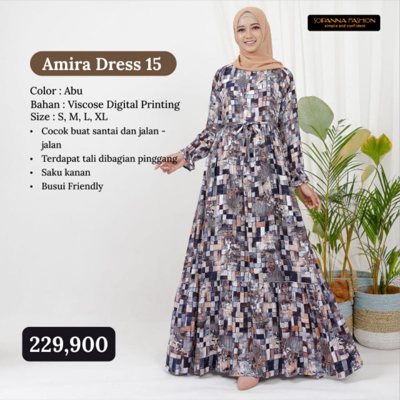 GAMIS RAYON AMIRA DRESS 15
