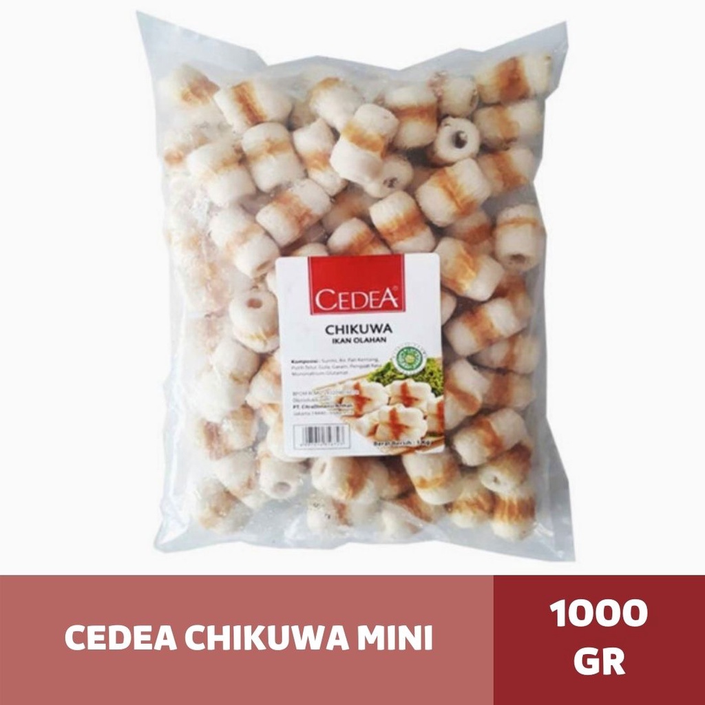 

CEDEA chikuwa mini & long | CEDEA CHIKUWA [mini 250gr-500gr&1kg] [ Long 1kg ] Cedea Chikuwa Frozen