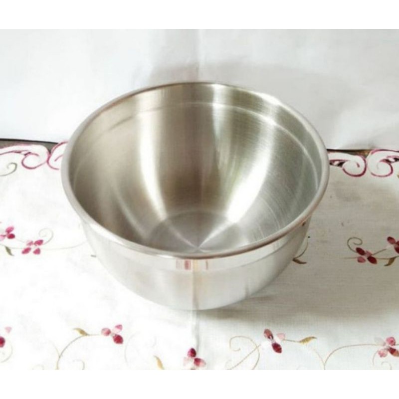 mixing bowl supra stainles/Baskom pengaduk adonan 25 cm