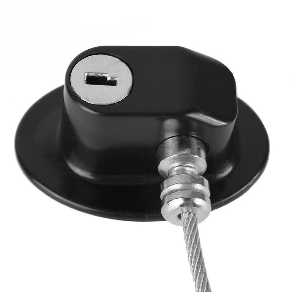 Rebuy Safety Locks Stainless Steel Tanpa Meninju Mencegah Perlindungan Jatuh Kunci Kulkas