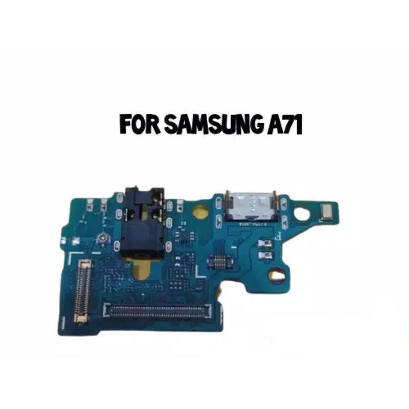 FLEXIBLE CONECTOR CHARGER BOARD CHARGER PAPAN CHARGER CAS SAMSUNG A71 ORI