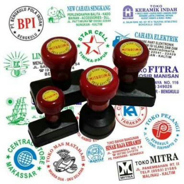 

Stempel Warna warni,sesuai disain tokomu dan disain gratis