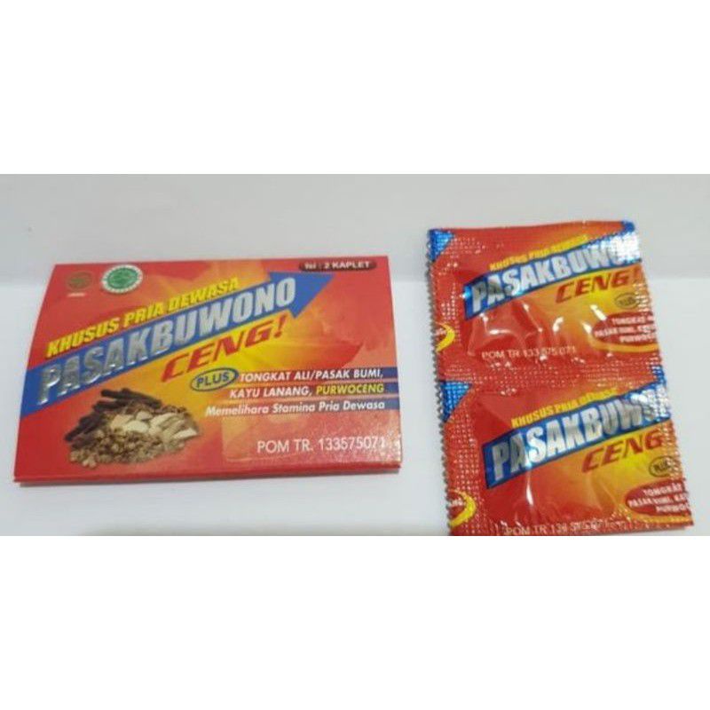 Pasak Buwono Ceng Mustika Ratu 12 strip (1box)