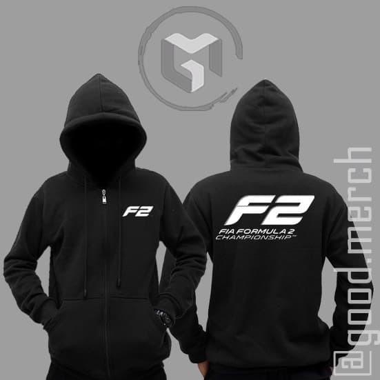 Jaket Hoodie Sweater Formula 2 F2 Sweatshirt Zipper