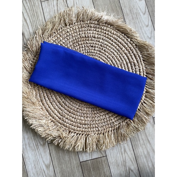 Selendang sifon Hycon/senteng-biru bca
