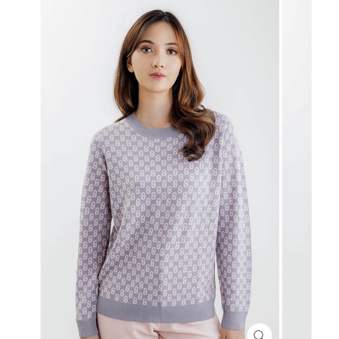 monogram sweatshirt buttonscarves preloved