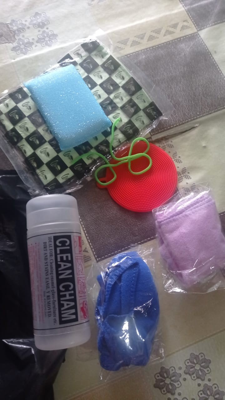 [fafi] Spon Spons Cuci Piring / Peralatan Dapur / Spon Colour Ready Makassar