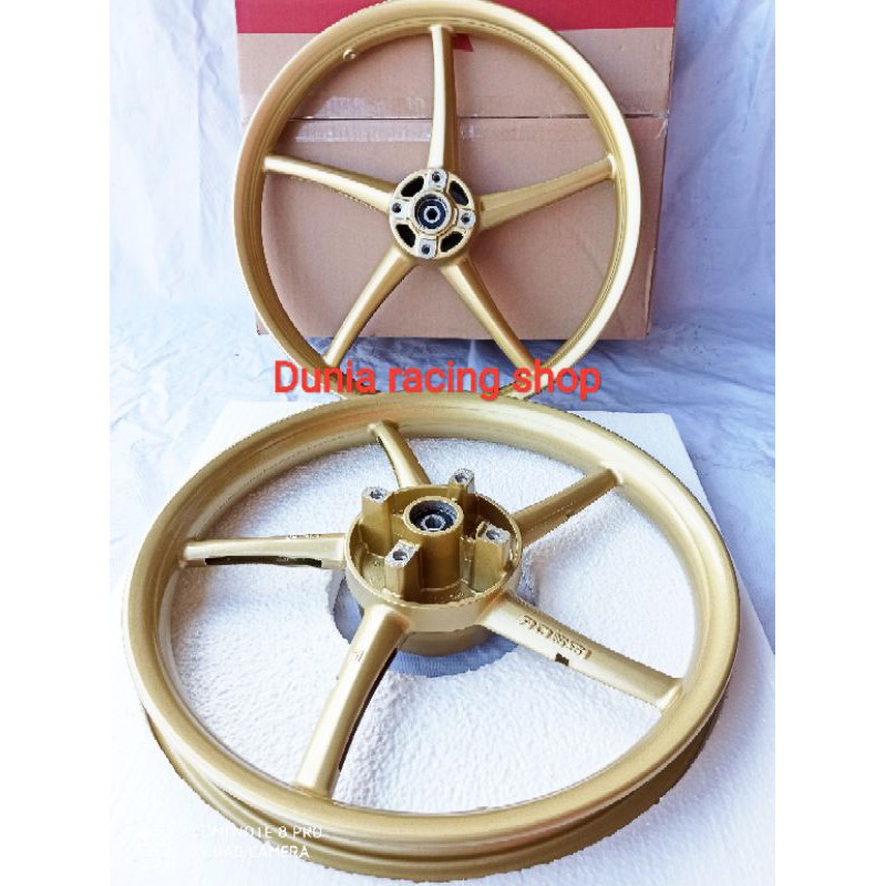 Velg Racing Rossi MX new Jupiter MX 135 Model RCB palang 5 Gold