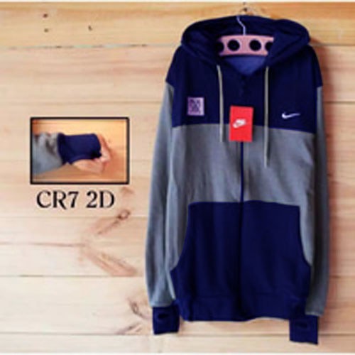 JAKET NIKE 2D NAVY ABU TUA BUKAN PARASUT PARKA TOPI