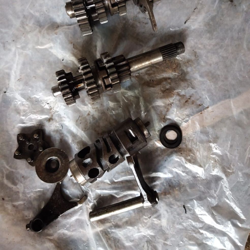 gearbox gigi rasio gigi susun gear ratio transmisi fullset honda karisma/supra 125