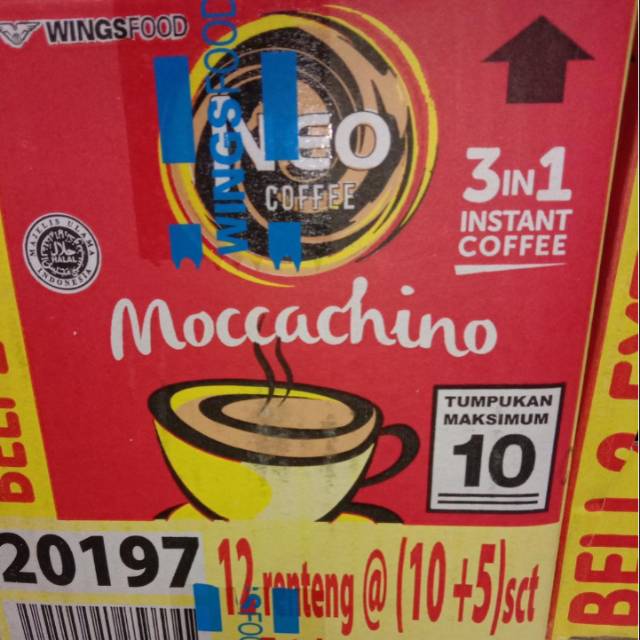 

Neo coffe moccacino 10pcs +bonus 5 pcs
