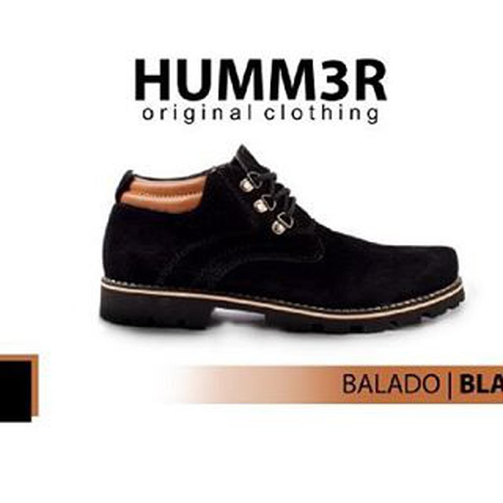 Sepatu Hummer Balado Hitam