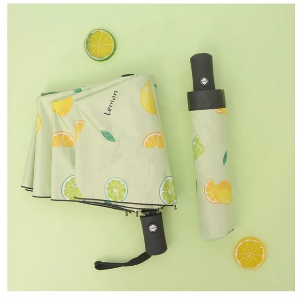 Payung Lipat Otomatis Tutup Buka Motif Kuat Kokoh 3 Folding Umbrella Automatic Open Close Anti UV Anti Karat Anti Angin