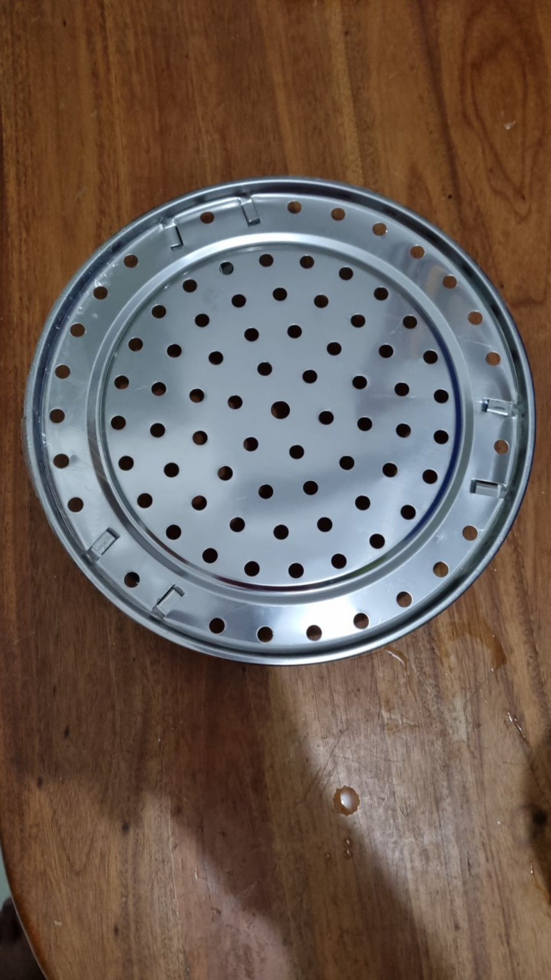 Tatakan Kukusan Alas Panci Kukus Steamer Rak Stainless 24cm