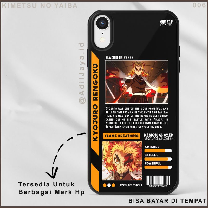 Best Kyojuro Rengoku Phone Case | Kimetsu No Yaiba