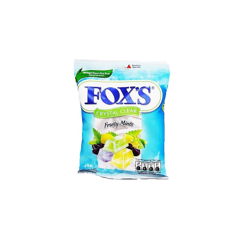 

Fox's Fruity Mints Bag Kemasan 90gr