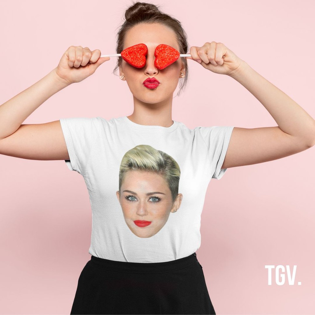 Kaos Miley Cyrus - Face