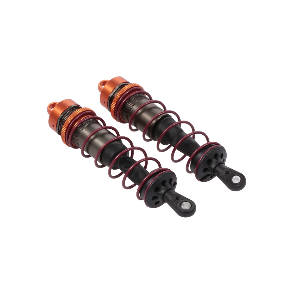 2Pcs RC Front/Rear Shock Absorber 1/8 140MM for HPI HSP Traxxas Redcat Crawler Buggy Truck Car Adjustable Hop-Up Parts 