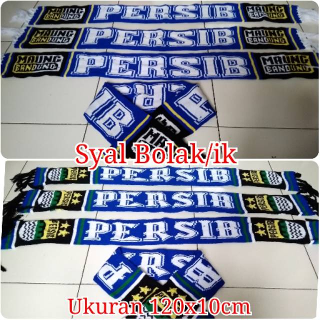 Syal persib bolak balik