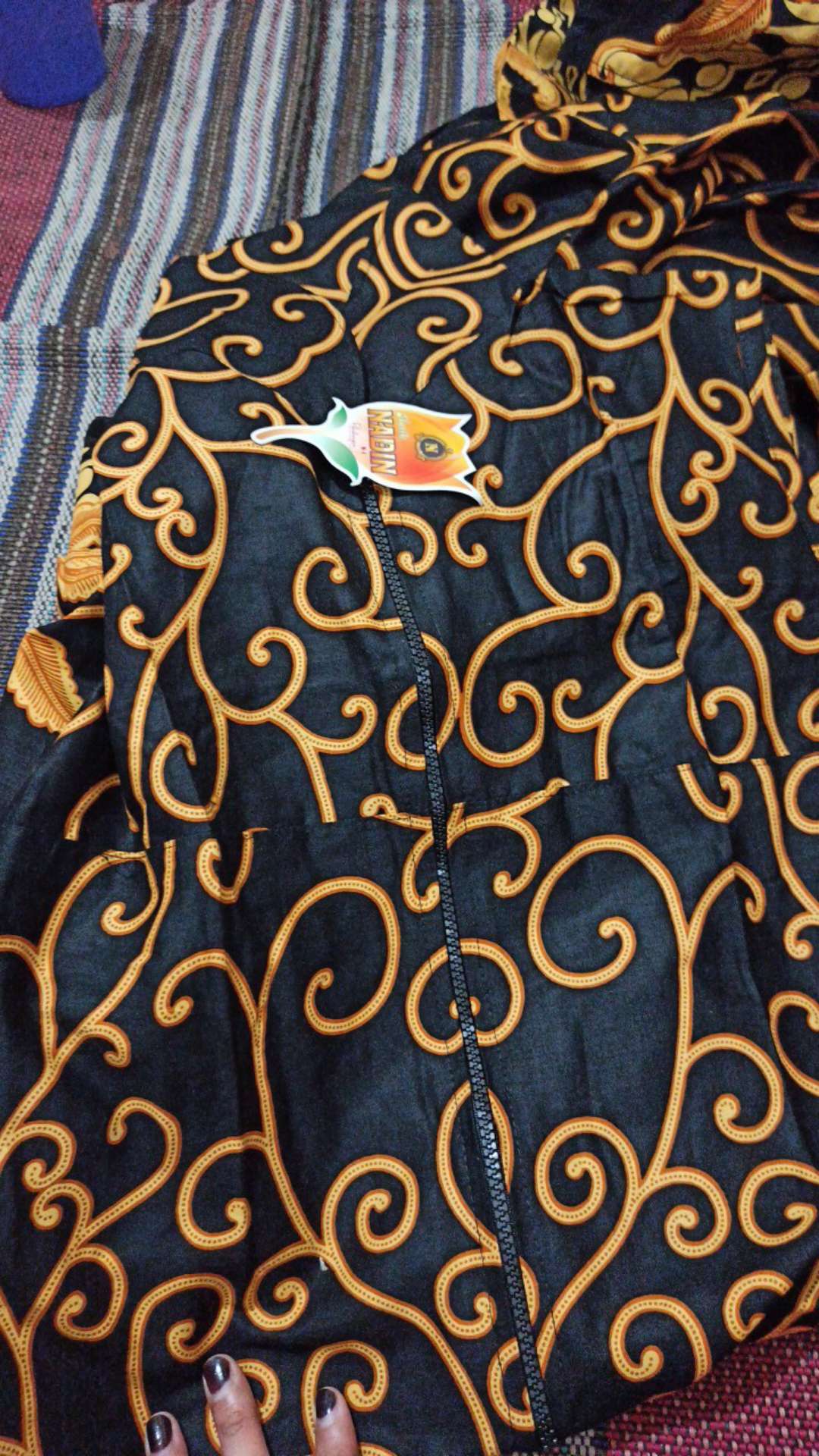 Bg - Batik Couple Outer Alika / Maxicardi Long Cardigan Kerja Kantor Seragam Maxi Cardi / Longcardi