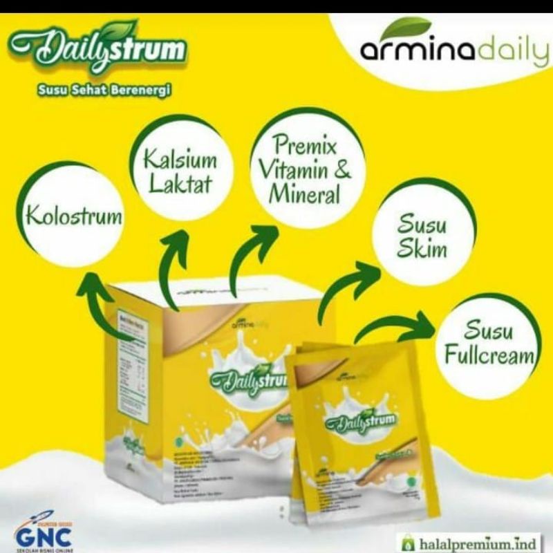 

Dailystrum Susu Kolostrum Terbaik Armina