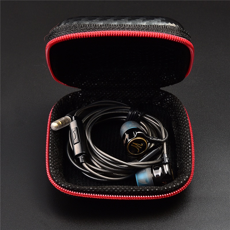 Case Bag Knowledge Zenith High Quality Leather Earphones Storage