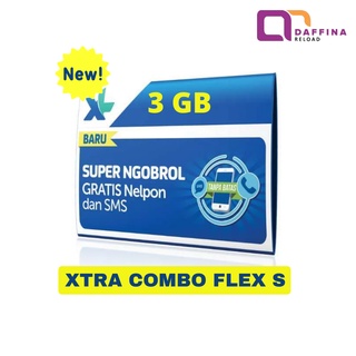 Jual Kartu Perdana XL Combo Flex S (   3 GB) Indonesia|Shopee Indonesia