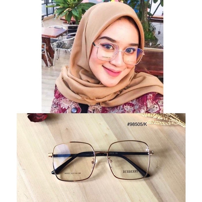kacamata photocromic frame wanita 98505 - kacamata minus bisa berubah warna otomatis