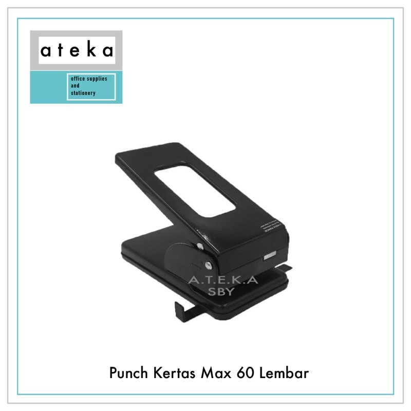 

Alat Punch Pelubang Kertas | Double Hole Punch 8160